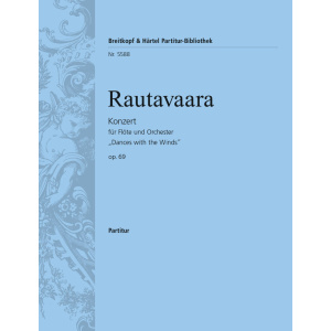 RAUTAVAARA - Flute Concerto  “Dances with the Winds” (Op. 69)