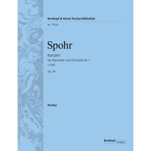 SPOHR - Clarinet Concerto No. 1 in C minor op. 26