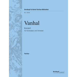 VANHAL - Double Bass Concerto