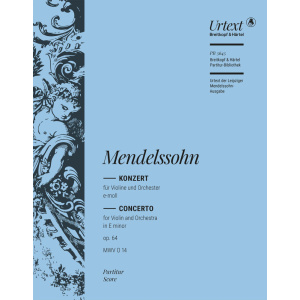 MENDELSSOHN - Violin Concerto in E minor Op. 64 MWV O 14