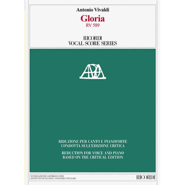 VIVALDI - Gloria RV.589 Critical Edition