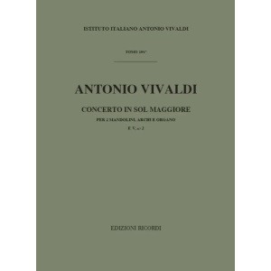 VIVALDI - Concerto in Sol Maggiore F. V n. 2 RV 532