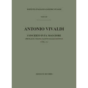 VIVALDI - Concerto in Fa Maggiore F. XII n. 21 RV 100