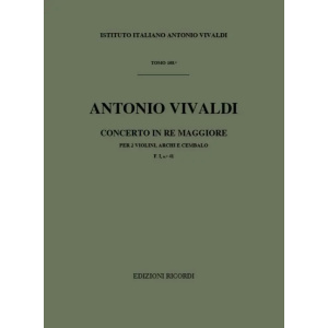 VIVALDI - Concerto in Re Maggiore F. I n. 41 RV 512