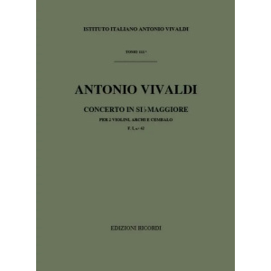 VIVALDI - Concerto in Si b Maggiore F. I n. 42 RV 529
