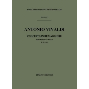 VIVALDI - Concerto in Re Maggiore F. XI n. 16 RV 123