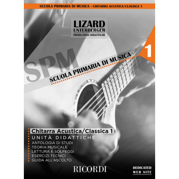 LIZARD - Scuola Primaria di Musica - Chitarra Acustica/Classica Vol.1