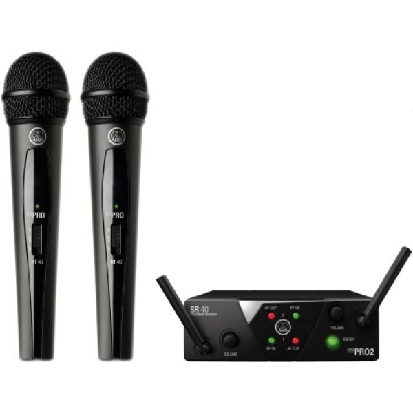 AKG WMS40 MINI 2 DUAL VOCAL SET ISM 2/3