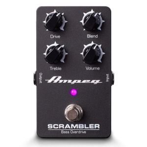 AMPEG SCRAMBLER BASS OVERDRIVE