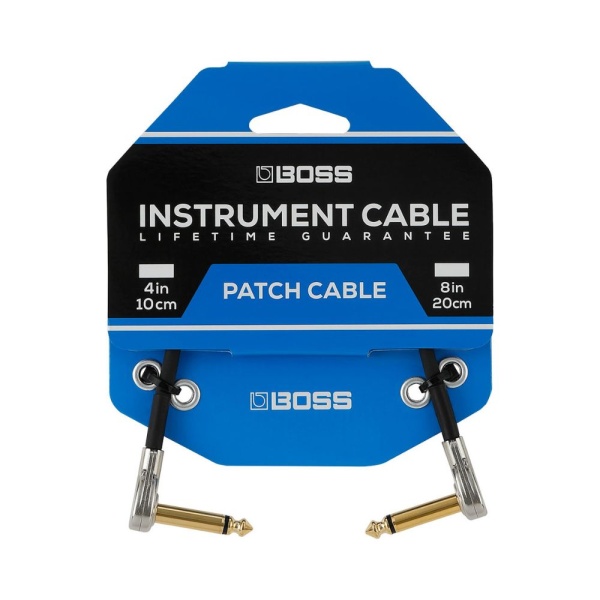 BOSS BPC-4-3 PATCH/PEDAL CABLE 10 CM (PACK 3)