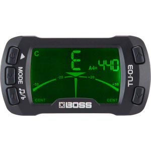 BOSS TU 03 CLIP ON TUNER/METRONOME