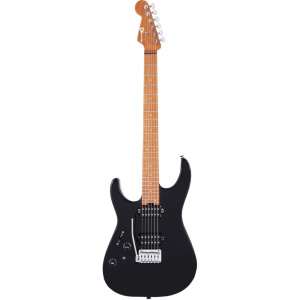 CHARVEL PRO MOD DK24 HH 2PT CM LEFTY GLOSS BLACK