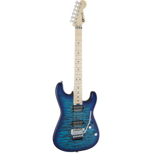 CHARVEL PRO MOD SAN DIMAS STYLE 1 HH FR QM MN CHLORINE BURST