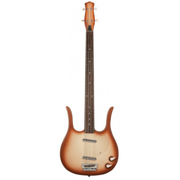 DANELECTRO LONGHORN BASS COPPER BURST