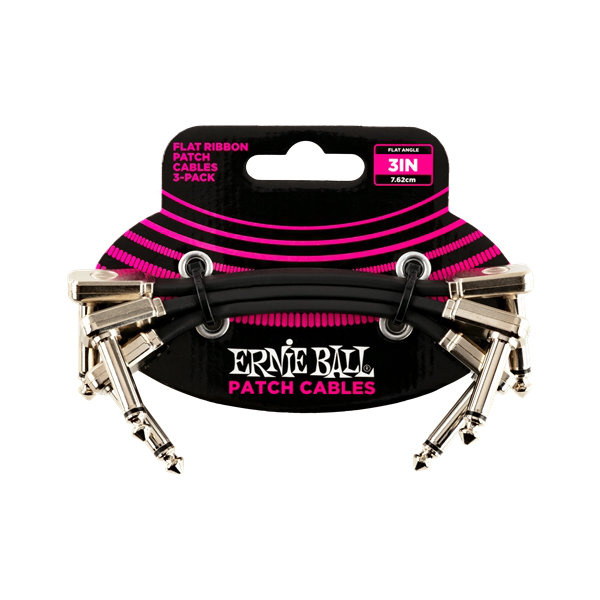 ERNIE BALL FLAT RIBBON PATCH BLACK 90/90 7