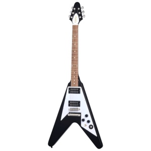 EPIPHONE INSPIRED BY GIBSON CUSTOM SHOP KIRK HAMMETT 1979 FLYING V EBONY