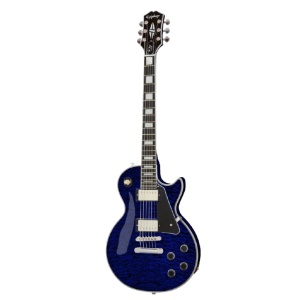 EPIPHONE EXCLUSIVE VIPER BLUE COLLECTION LES PAUL CUSTOM QUILT VIPER BLUE