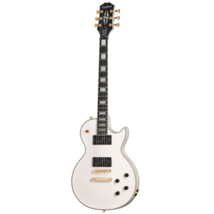 EPIPHONE MATT HEAFY LES PAUL CUSTOM ORIGINS BONE WHITE
