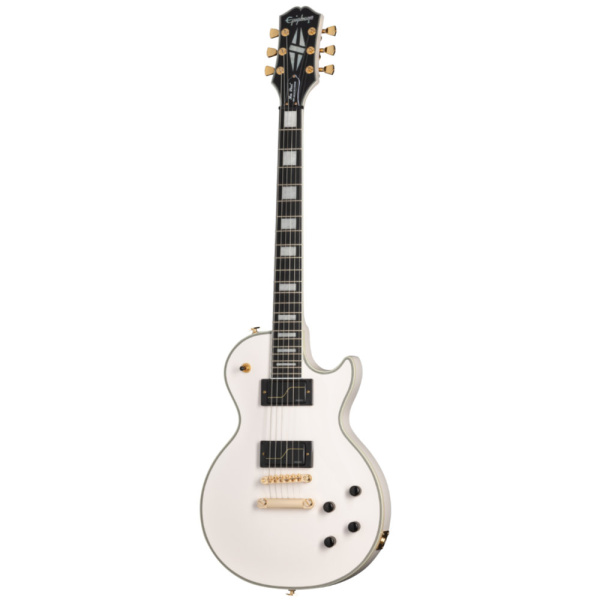 EPIPHONE MATT HEAFY LES PAUL CUSTOM ORIGINS BONE WHITE