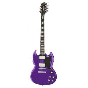 EPIPHONE INSPIRED BY GIBSON EXCLUSIVE GLAM COLLECTION SG CUSTOM PURPLE SPARKLE