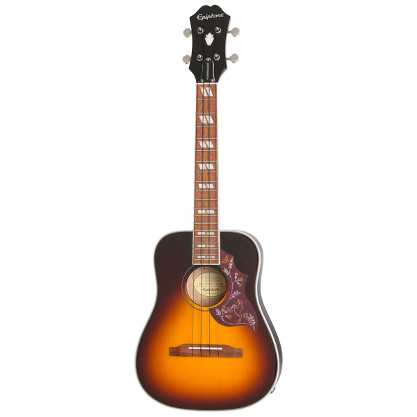 EPIPHONE HUMMINGBIRD UKULELE TENOR TOBACCO SUNBURST