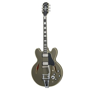 EPIPHONE SHINICHI UBUKATA ES 355 CUSTOM BIGSBY OLIVE DRAB