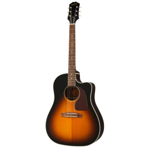EPIPHONE INSPIRED BY GIBSON J 45 EC AGED VINTAGE SUNBURST GLOSS