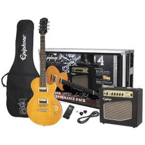 EPIPHONE LES PAUL SLASH "AFD" PERFORMANCE PACK APPETITE AMBER