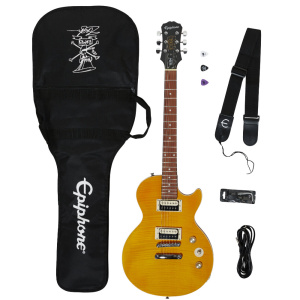 EPIPHONE LES PAUL SPECIAL II SLASH "AFD" APPETITE AMBER