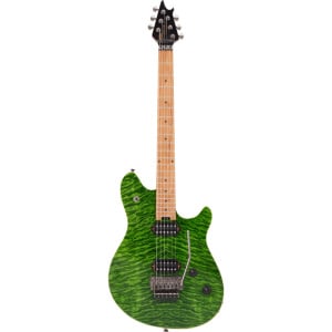 EVH WOLFGANG WG STANDARD QUILT MAPLE MN TRANSPARENT GREEN