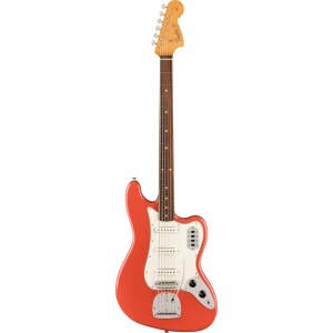 FENDER VINTERA II'60S BASS VI RW FIESTA RED