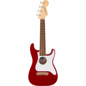FENDER FULLERTON STRAT UKE CONCERT CANDY APPLE RED