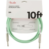 FENDER ORIGINAL SERIES INSTRUMENT CABLE 3M SURF GREEN