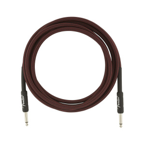 FENDER PROFESSIONAL SERIES INSTRUMENT CABLE STRAIGHT/STRAIGHT 3M RED TWEED
