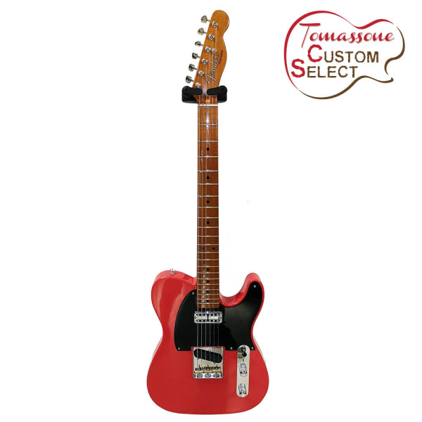 FENDER TOMASSONE CUSTOM SELECT 1952 TELECASTER LUSH CLOSET CLASSIC MN TVJ FIESTA RED (CUSTOM SHOP)
