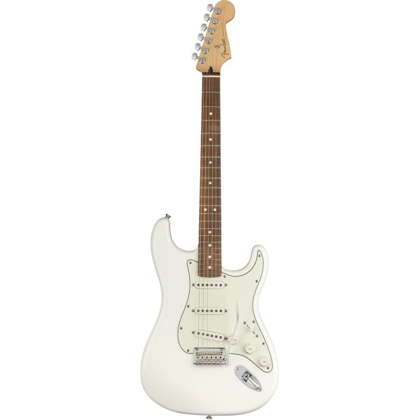 FENDER PLAYER STRATOCASTER PF POLAR WHITE