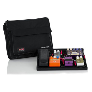 GATOR GPT BLACK PEDAL BOARD W/CARRY BAG