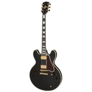 GIBSON 1959 ES 355 REISSUE VOS EBONY (CUSTOM SHOP)