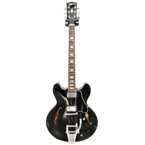 GIBSON 1964 ES 335 REISSUE W/BIGSBY VOS EBONY (CUSTOM SHOP)
