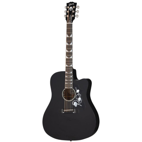 GIBSON DAVE MUSTAINE SONGWRITER EBONY