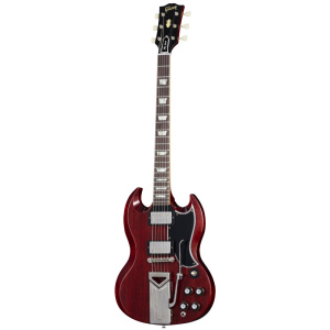 GIBSON 60TH ANNIVERSARY 1961 LES PAUL SG STANDARD W/SIDEWAYS VIBROLA VOS CHERRY RED (CUSTOM SHOP)