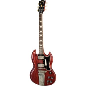 GIBSON SG STANDARD REISSUE 1964 MAESTRO VIBROLA CHERRY RED