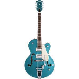 GRETSCH ELECTROMATIC G5410T LIMITED EDITION "TRI FIVE" SINGLE CUT W/BIGSBY TWO TONE OCEAN TURQUOISE/VINTAGE WHITE