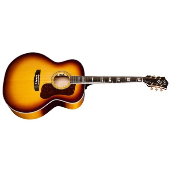 GUILD ITALIA F-55E MAPLE ATB ANTIQUE BURST NITRO