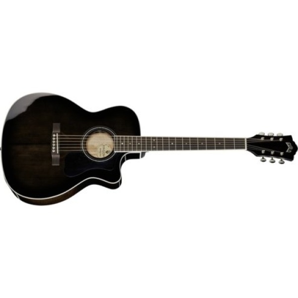 GUILD ITALIA OM-260CE DELUXE FLAMED MAHOGANY TBK