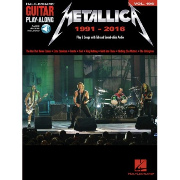 GUITAR PLAY ALONG VOLUME 196: METALLICA + AOL
