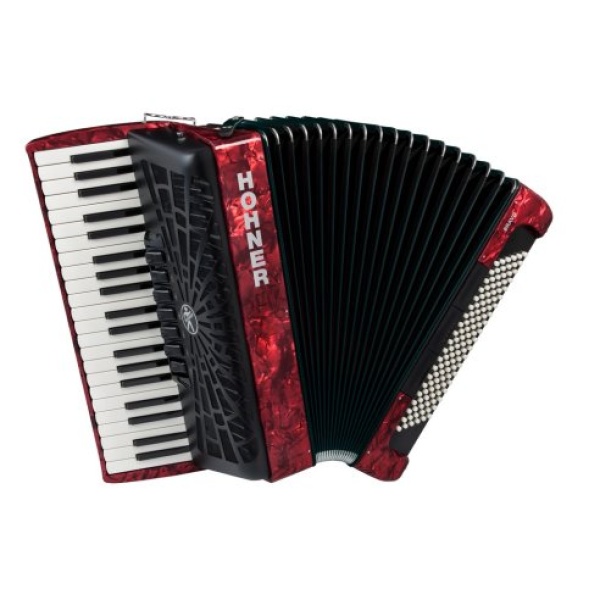 HOHNER BRAVO III 120 ROSSO A16832 SILENTKEY