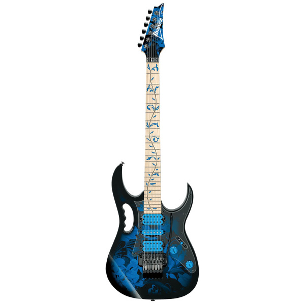 IBANEZ STEVE VAI JEM77P BLUE FLORAL PATTERN