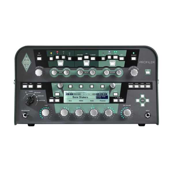 KEMPER PROFILER HEAD BLACK W/PROFILER REMOTE BUNDLE