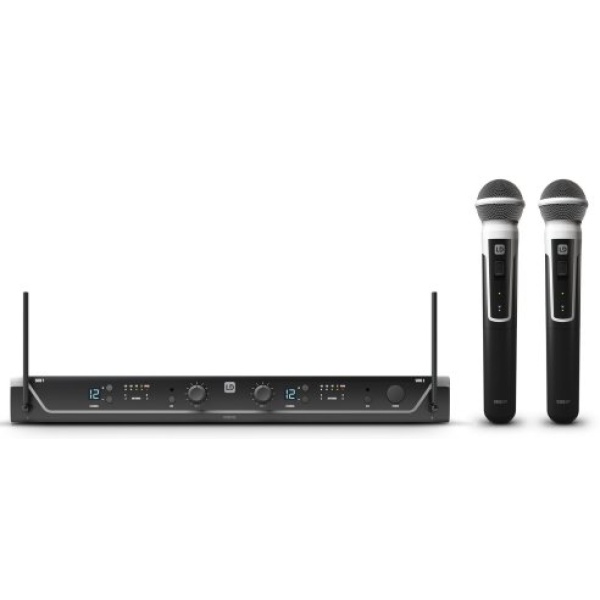 LD SYSTEMS U305 HHD D2 DOPPIO MANO (584-608 MHZ)